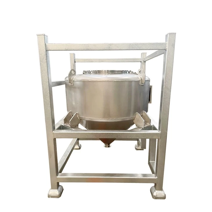 Rezervor de pulbere SS Tote de 190 L